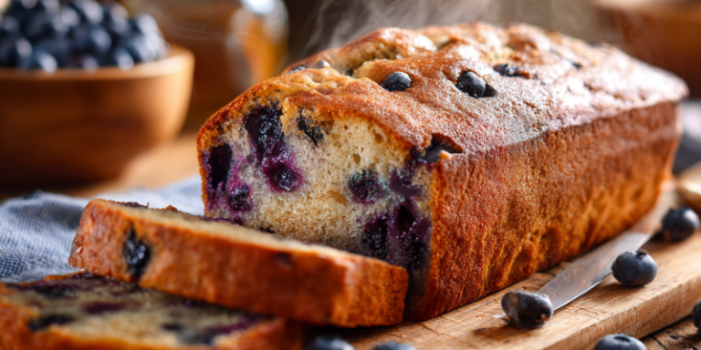 Banana Blueberry Bread
