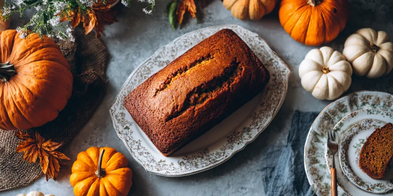 Pumpkin banana bread