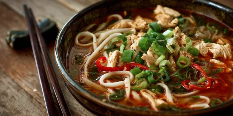 Spicy Chicken Noodle Soup
