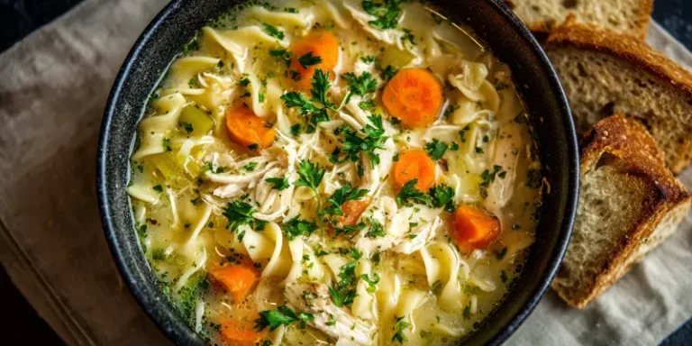 crockpot chicken noodle soup