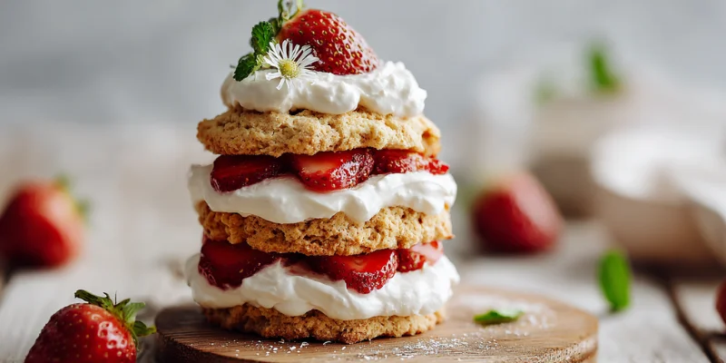 easy strawberry shortcake
