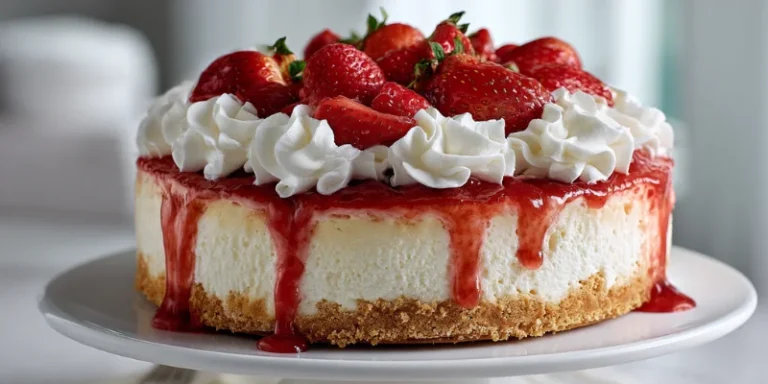 Strawberry Shortcake Cheesecake