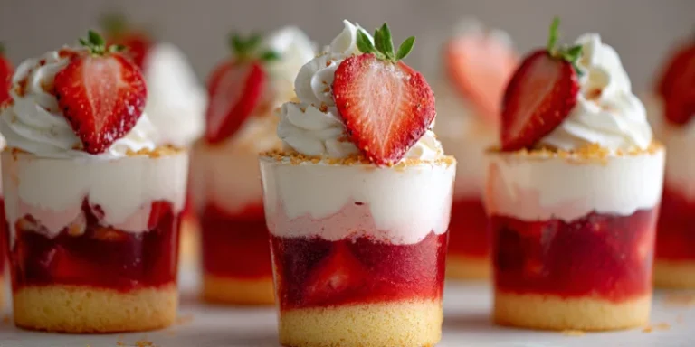 strawberry shortcake cups