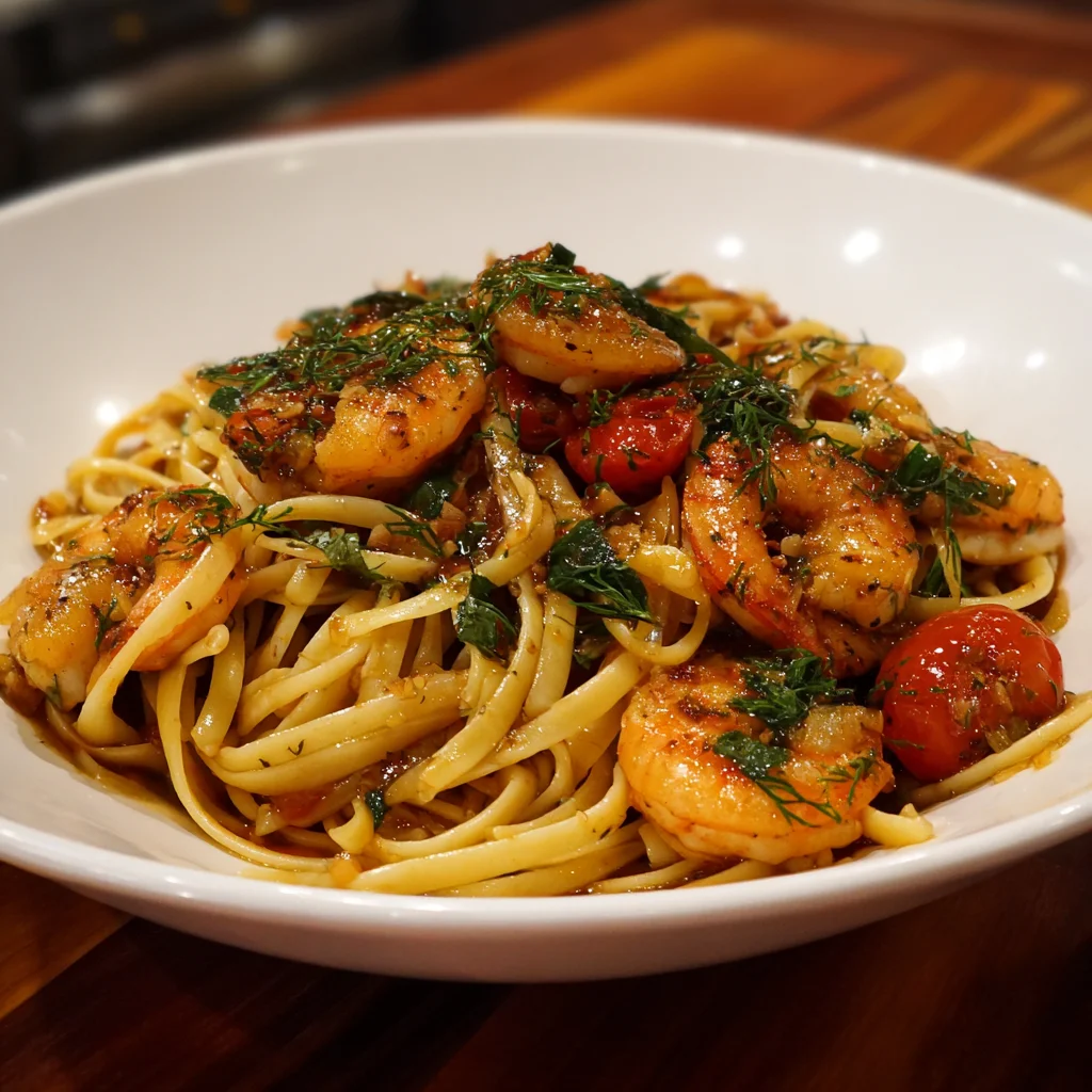 Shrimp Linguine Recipe