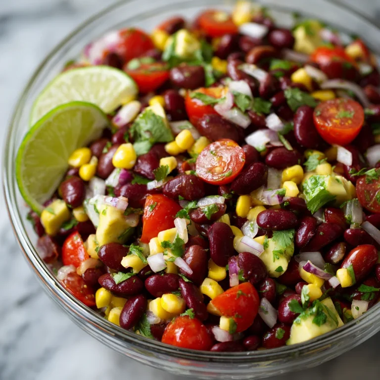 15-Minute Mexican Bean Salad Recipe