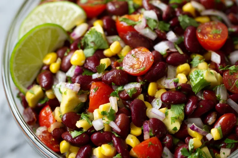 15-Minute Mexican Bean Salad Recipe