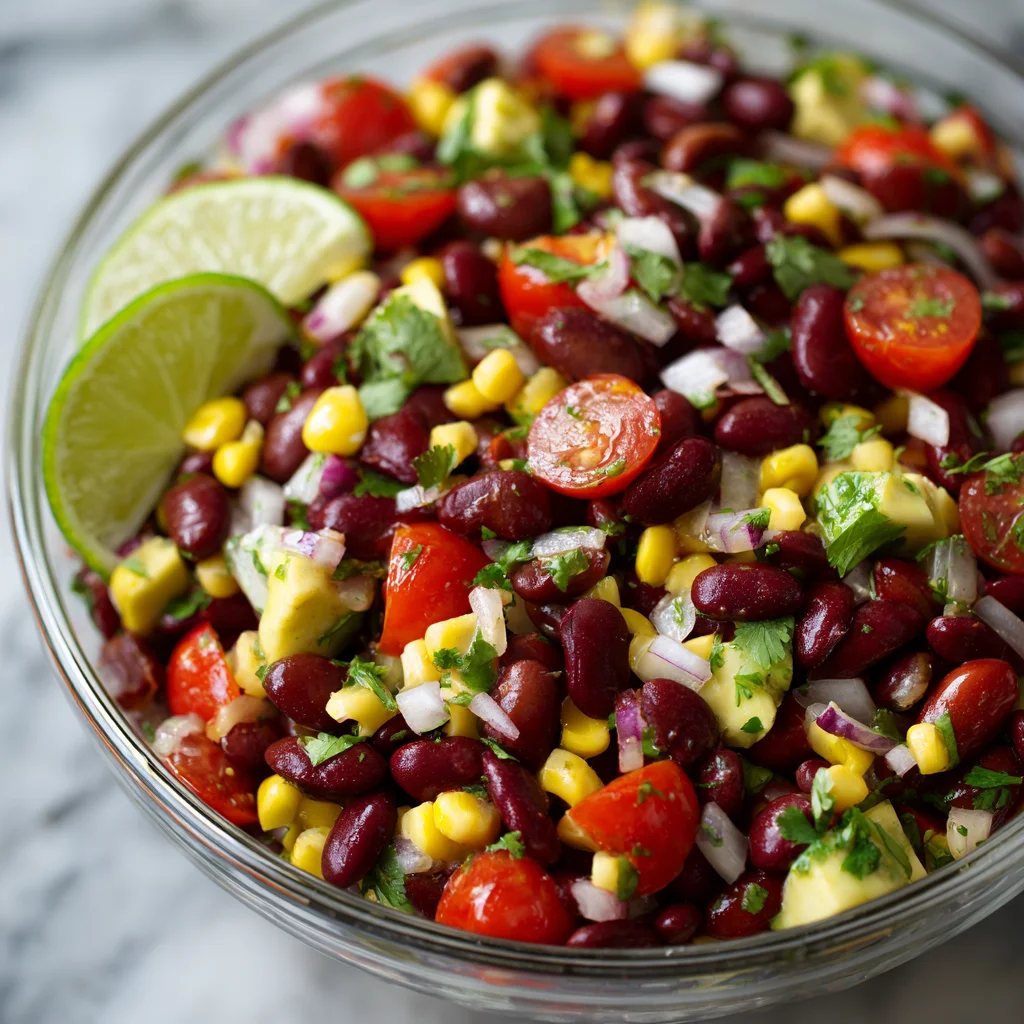 15-Minute Mexican Bean Salad Recipe