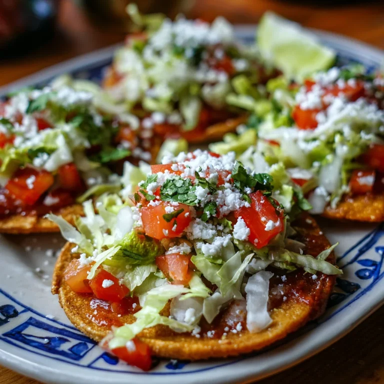 Easy Homemade Tostadas: A Crunchy Delight!