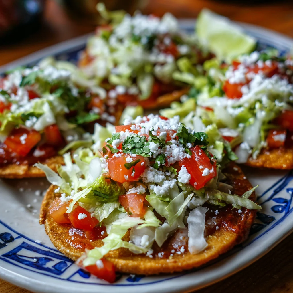 Easy Homemade Tostadas: A Crunchy Delight!