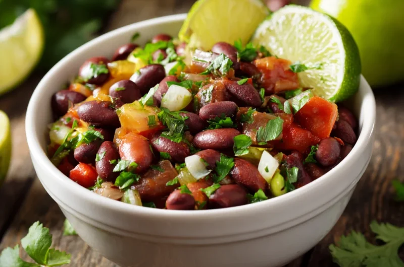 15-Minute Mexican Bean Salad Recipe | Quick, Fresh & Flavorful
