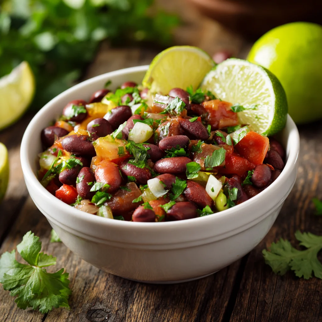 15-Minute Mexican Bean Salad Recipe