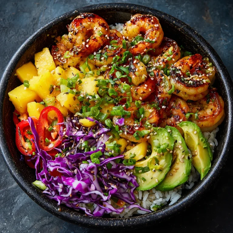 Shrimp & Mango Rice Bowls Recipe