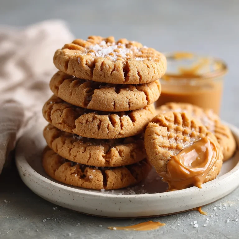 Chewy Peanut Butter Cookies