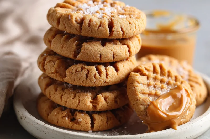 Chewy Peanut Butter Cookies Recipe | Soft & Irresistibly Nutty