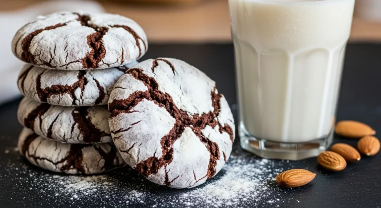 Paleo Chocolate Crinkle Cookies – Fudgy,