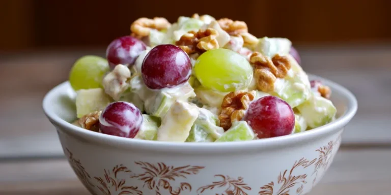 Classic Waldorf Salad Recipe: Apples, Grapes, and Walnuts