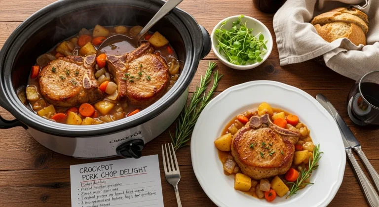 Crockpot Pork Chop Recipe