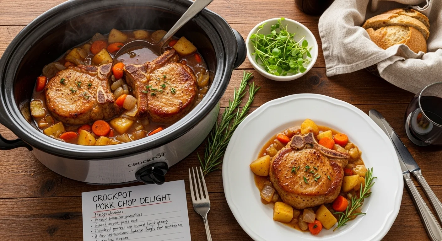 Crockpot Pork Chop Recipe