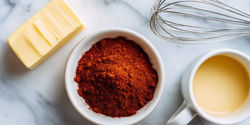 Homemade Enchilada Sauce ingredients