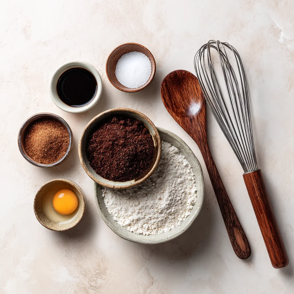 Ingredients for Guilt-Free Keto Brownies: almond flour, unsweetened chocolate, keto sweetener