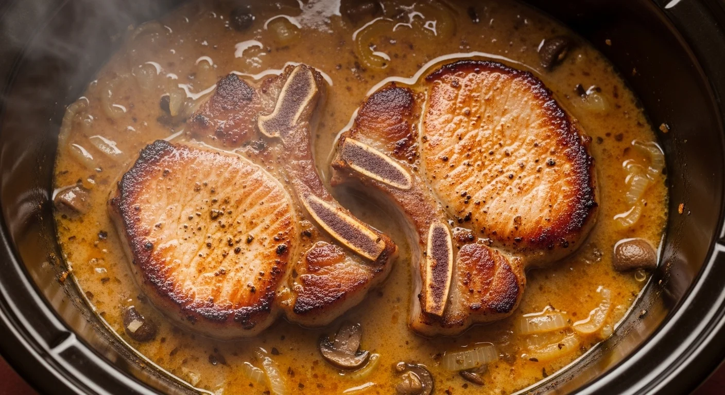 Crockpot Pork Chop Recipe