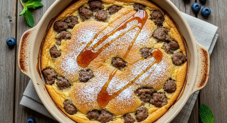 Pancake Sausage Casserole