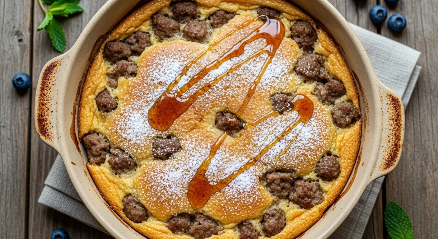 Pancake Sausage Casserole