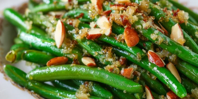 The Ultimate Green Beans Almondine Recipe: A 15-Minute French Classic 🇫🇷