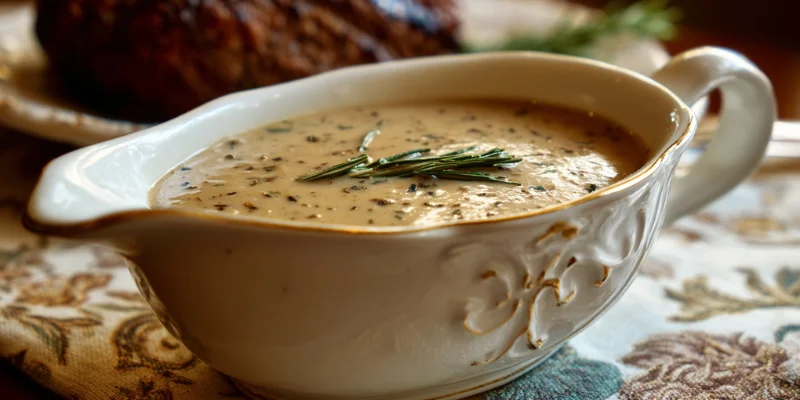 Herbed Gravy Without Drippings