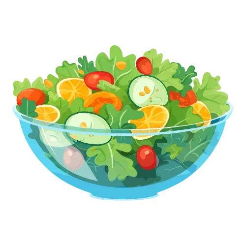vegetable in bowl icon