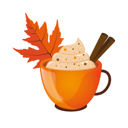 pumpkin spice milk icon