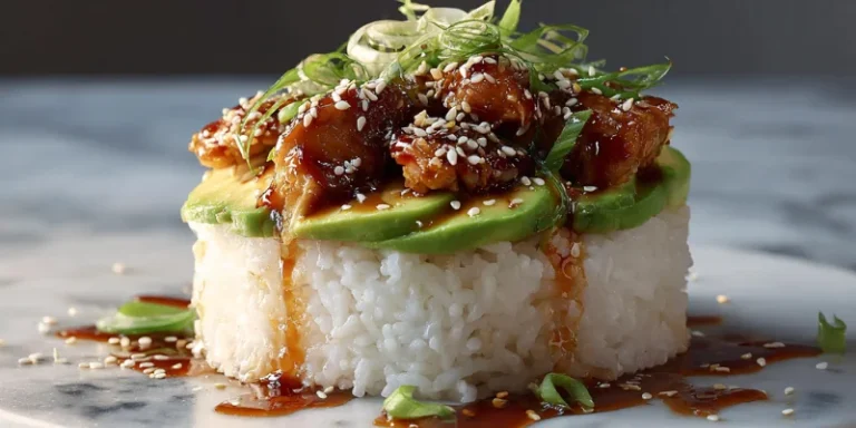 Chicken cooking in skillet with glossy teriyaki glaze.