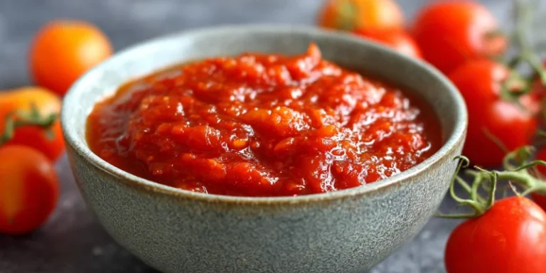 Fresh Roma and San Marzano tomatoes, onions, and garlic ready for a slow cooker tomato sauce recipe.