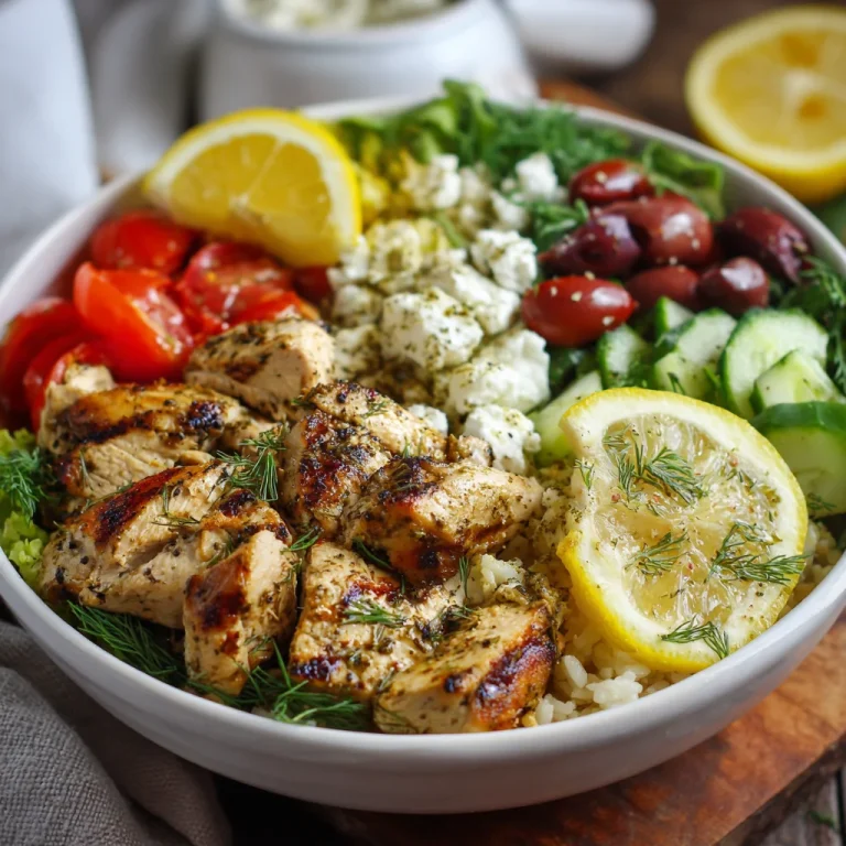 Mediterranean Lemon-Dill Chicken
