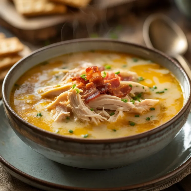 Creamy Crack Chicken Soup