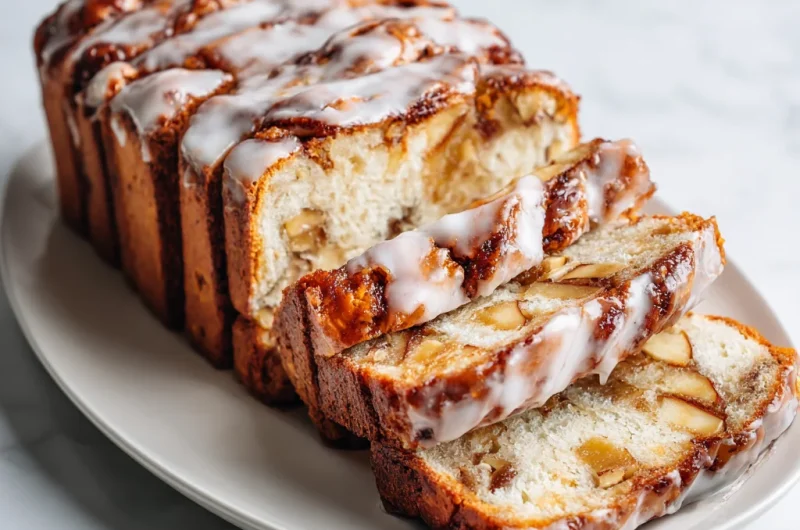 Easy Amish Apple Fritter Bread