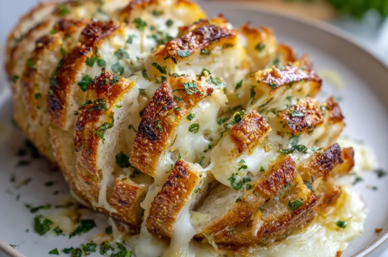 Hasselback Cheesy Garlic Bread: The Ultimate Pull-Apart Comfort Food
