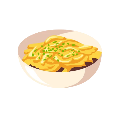 German Spaetzle with Mushroom Sauce icon