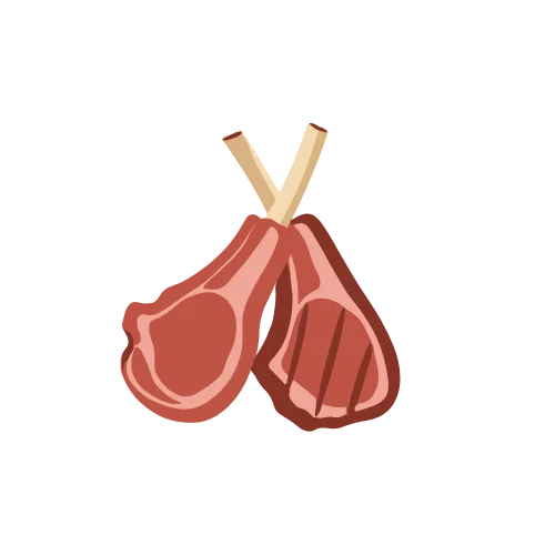 butterflying pork chop icon