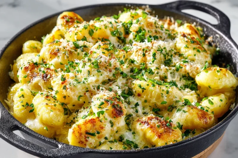 Skillet Gnocchi Mac and Cheese Recipe