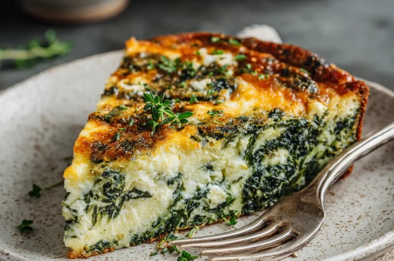 Spinach Crustless Quiche – A Delicious and Healthy Recipe