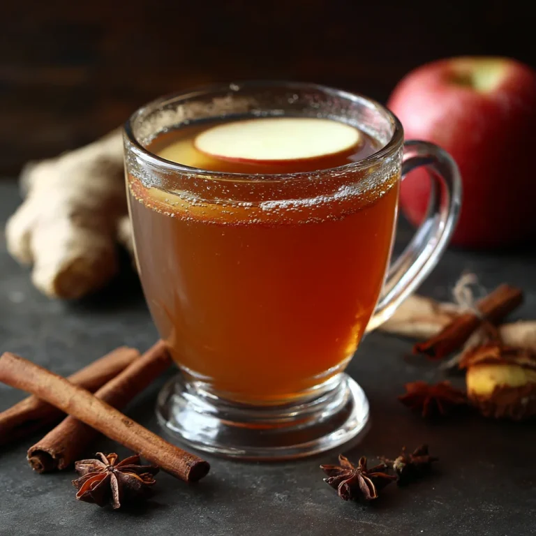 Apple Cinnamon Ginger Tea