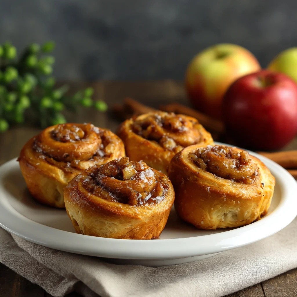 Apple cinnamon rolls