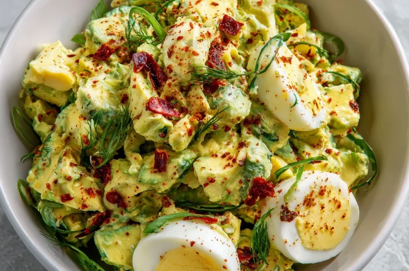 Avocado Egg Salad – Creamy, Fresh, and Perfect for Quick Healthy Meals