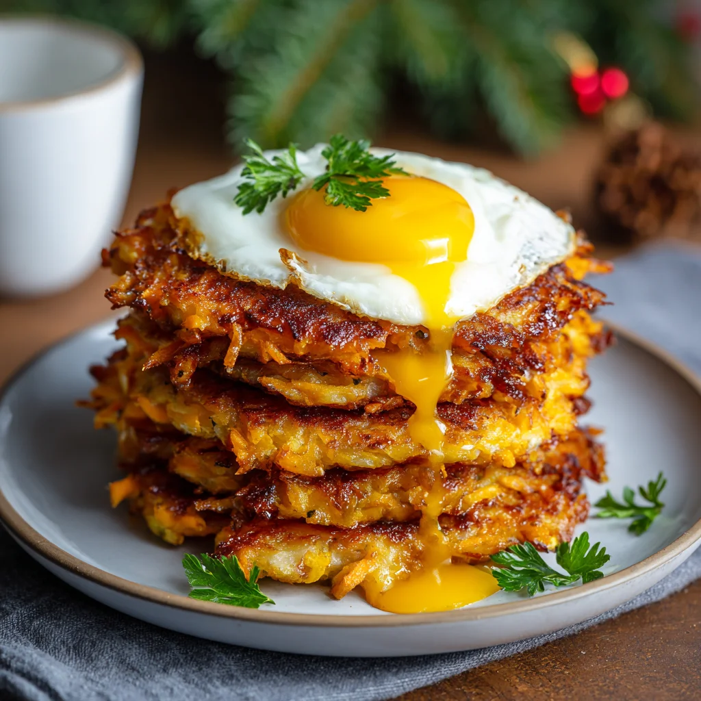 Crispy Sweet Potato Hash Browns
