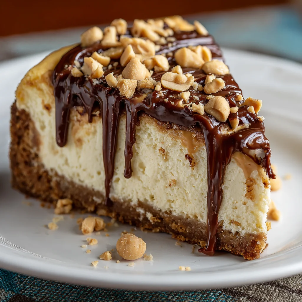 Keto Peanut Butter Cheesecake