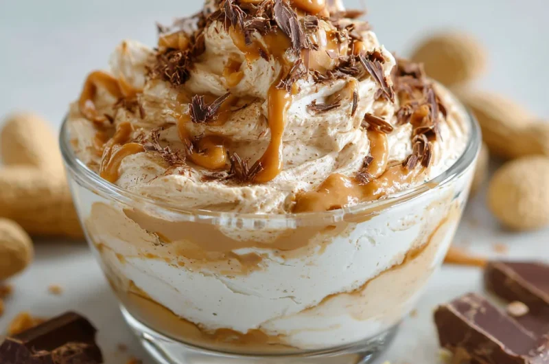 Keto Peanut Butter Fluff – Creamy, Dreamy, 5-Min No-Bake Dessert