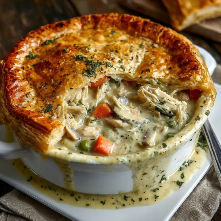 Lemon & Herb Chicken Pot Pie