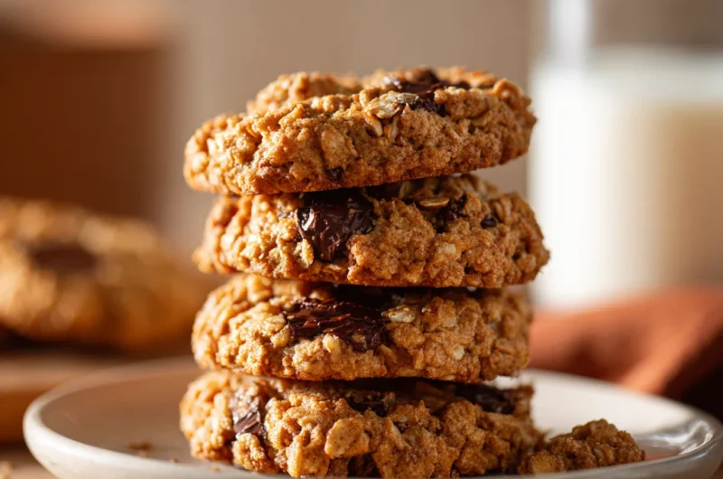Peanut Butter Oatmeal Cookies Recipe
