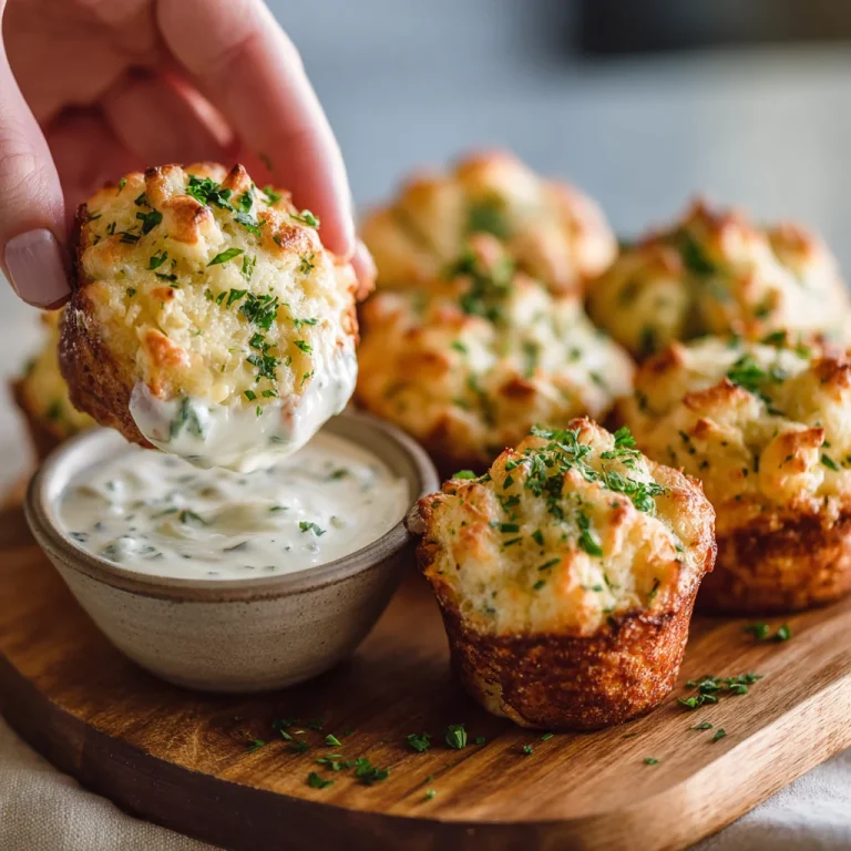 Cheese Garlic Muffins – Cheesy Pull-Apart 30-Minute Bites